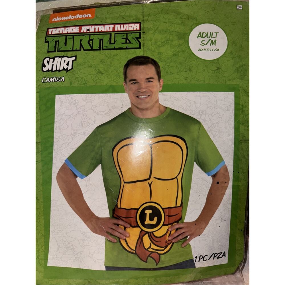 Nickelodeon Teenage Mutant Ninja Turtles T-Shirt Adults Size S M